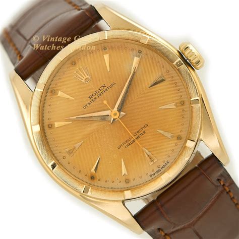 1951 rolex solid gold watch|1951 Rolex Watches .